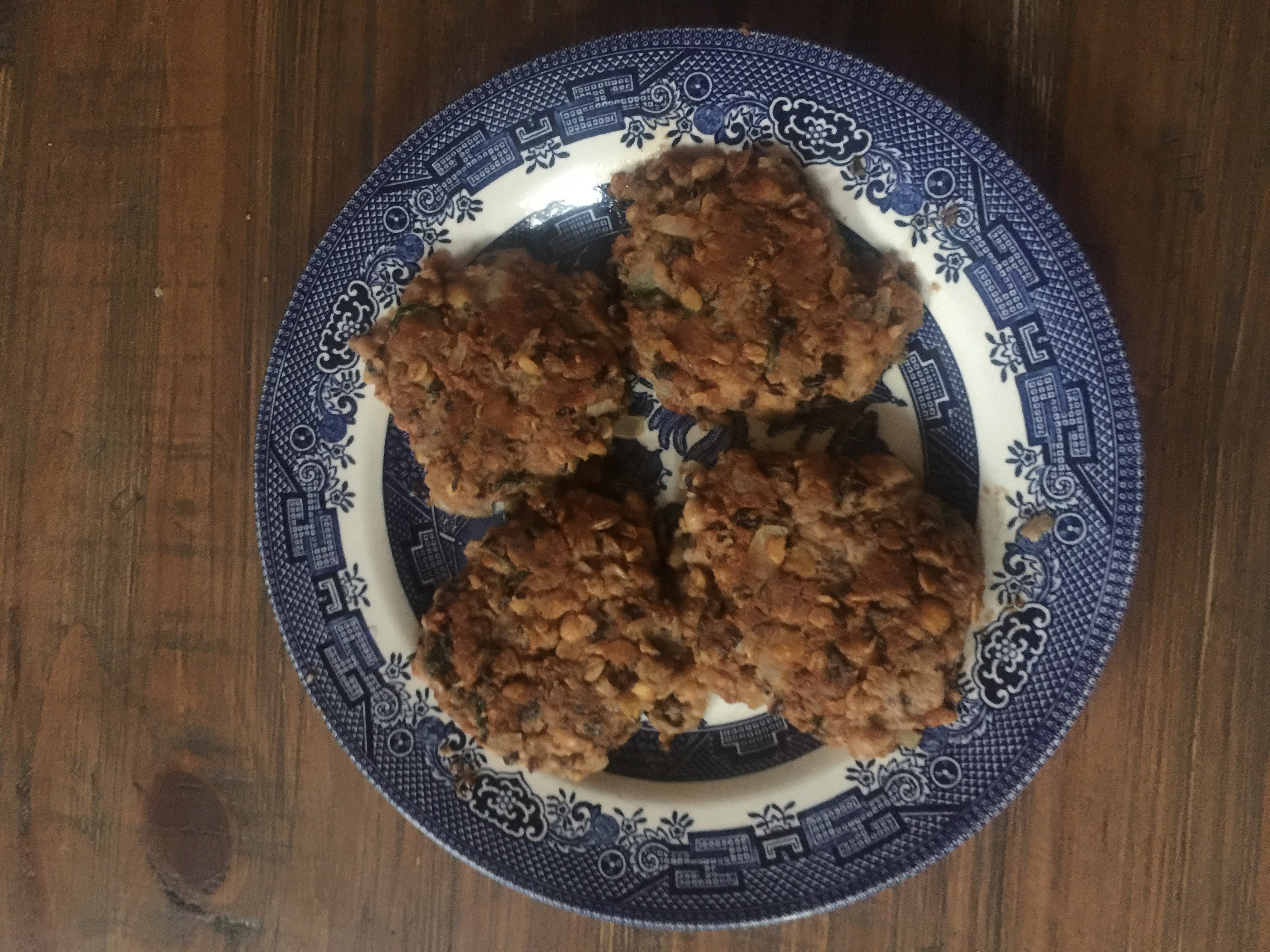 Nutty Black Bean Chickpea Burgers